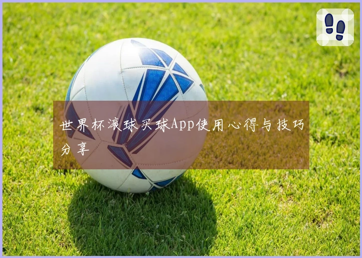 世界杯滚球买球App使用心得与技巧分享