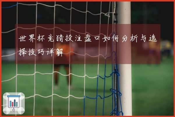 世界杯竞猜投注盘口如何分析与选择技巧详解